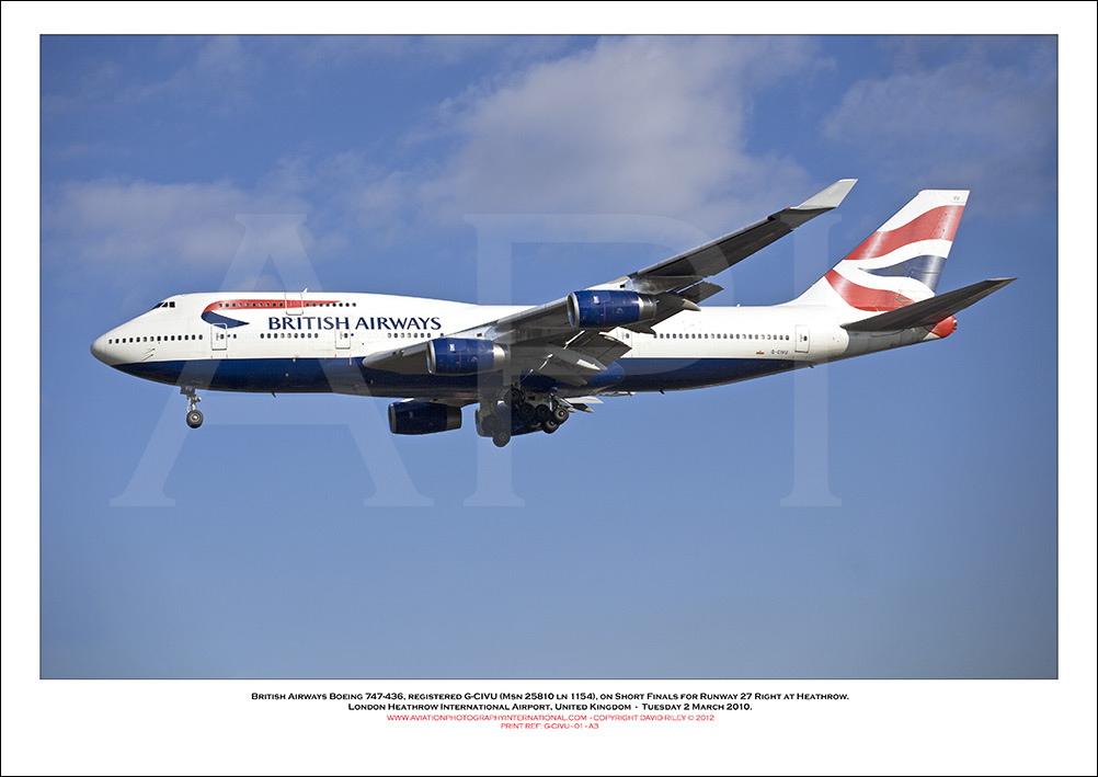 G-CIVU - British Airways Boeing 747-436 (Msn 25810 ln 1154) - 01