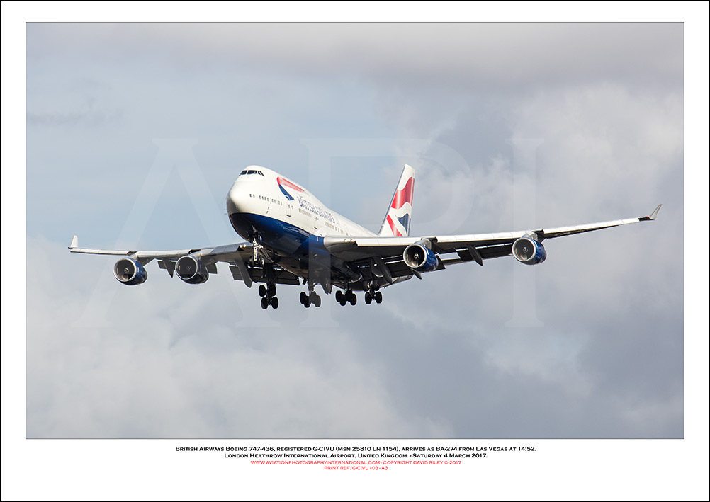 G-CIVU - British Airways Boeing 747-436 (Msn 25810 ln 1154) - 03