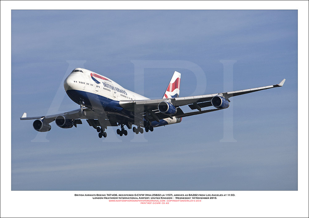 G-CIVW - British Airways Boeing 747-436 (Msn 25822 ln 1157) - 03