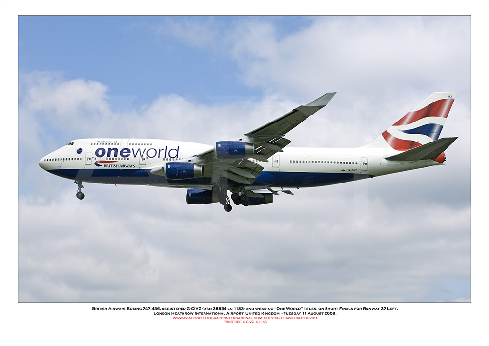 G-CIVZ - British Airways Boeing 747-436 (Msn 28854 ln 1183) - 01