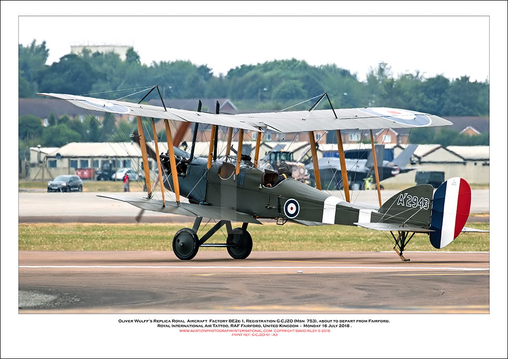 G-CJZO - Oliver Wulff�s Replica Royal  Aircraft  Factory BE2e-1 (Msn  753) - 01