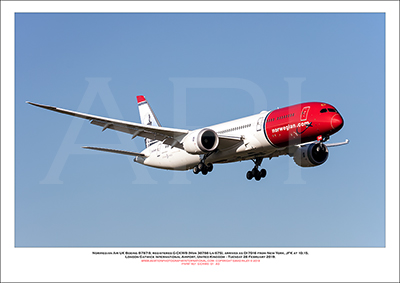 G-CKWB - Norwegian Air UK Boeing 787-9 (Msn 38788 Ln 675) - 01