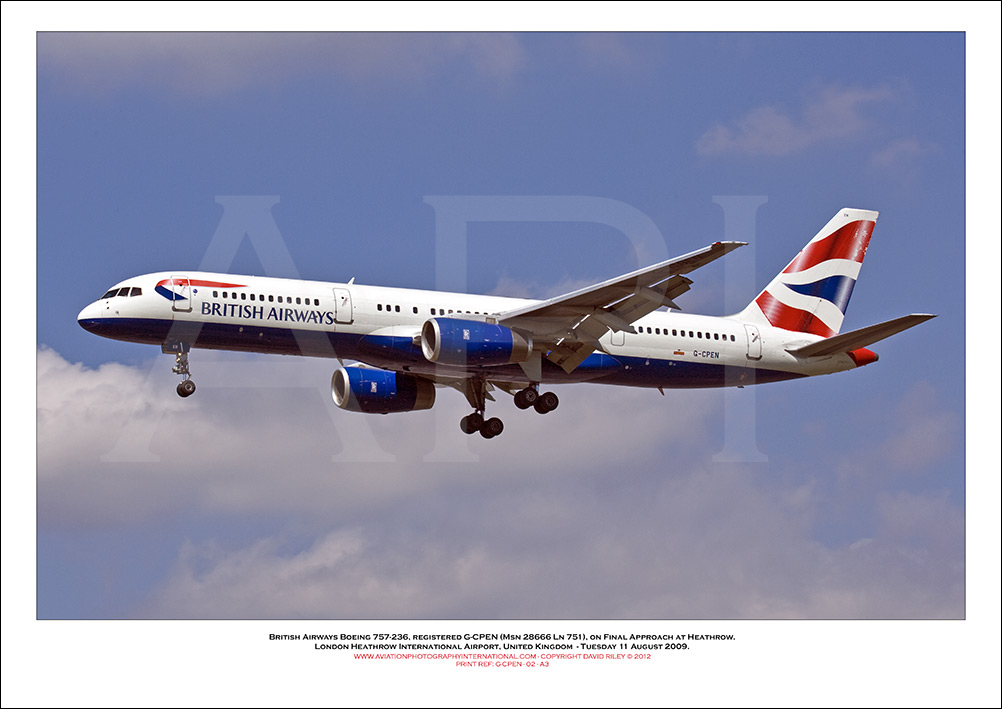 G-CPEN - British Airways Boeing 757-236 (Msn28666 ln751) - 02