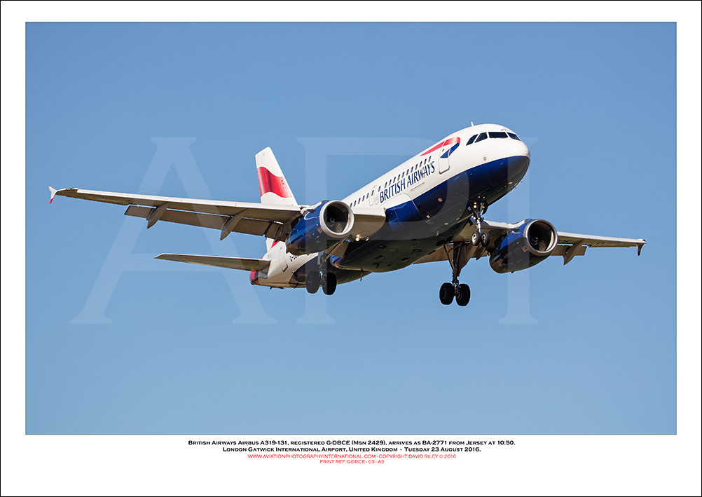 G-DBCE - British Airways Airbus A319-131 (Msn 2429 ) - 03
