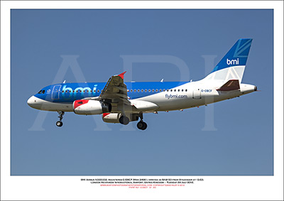 G-DBCF - BMI Airbus A319-131 (Msn 2466 ) - 01