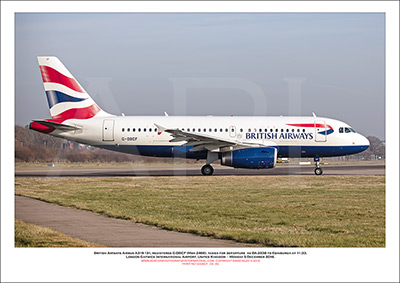 G-DBCF - British Airways Airbus A319-131 (Msn 2466 ) - 05