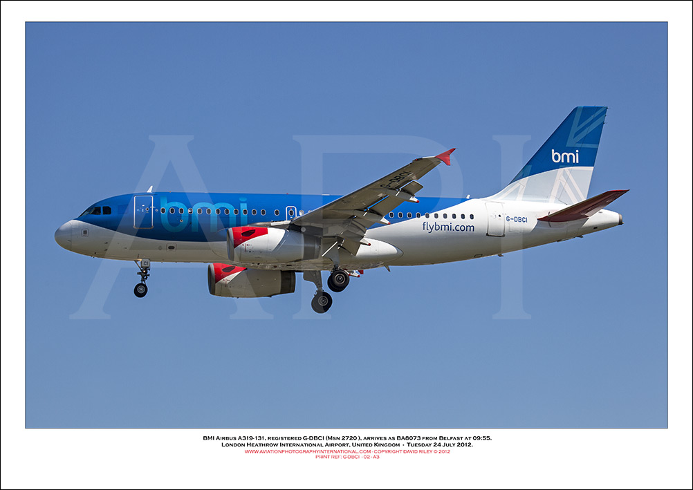 G-DBCI - BMI Airbus A319-131 (Msn 2720 ) - 02