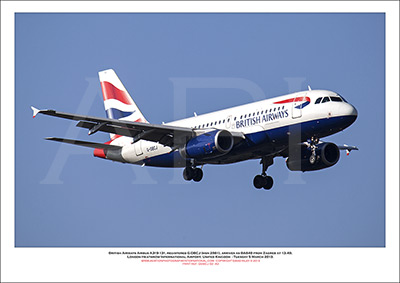  G-DBCJ - British Airways Airbus A319-131 (Msn 2981 ) - 02