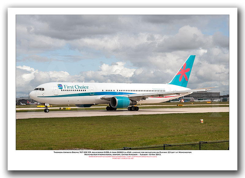 G-DBLA - Thomson Airways Boeing 767-35E ER  (Msn 26063 Ln 434) - 03