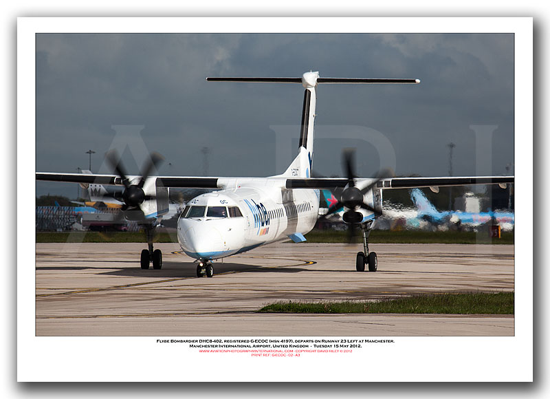 G-ECOC - Flybe Bombardier DHC8-402  (Msn 4197) - 02