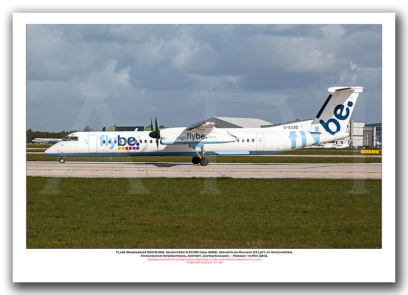 G-ECOD- Flybe Bombardier DHC8-402  (Msn 4206) - 01