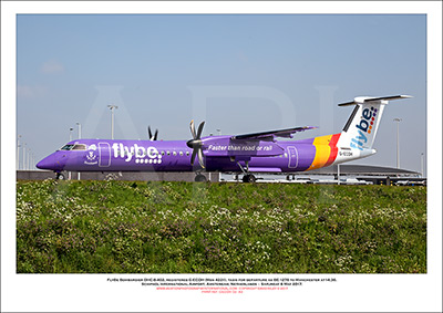 G-ECOH- Flybe Bombardier DHC8-402  (Msn 4221) - 02