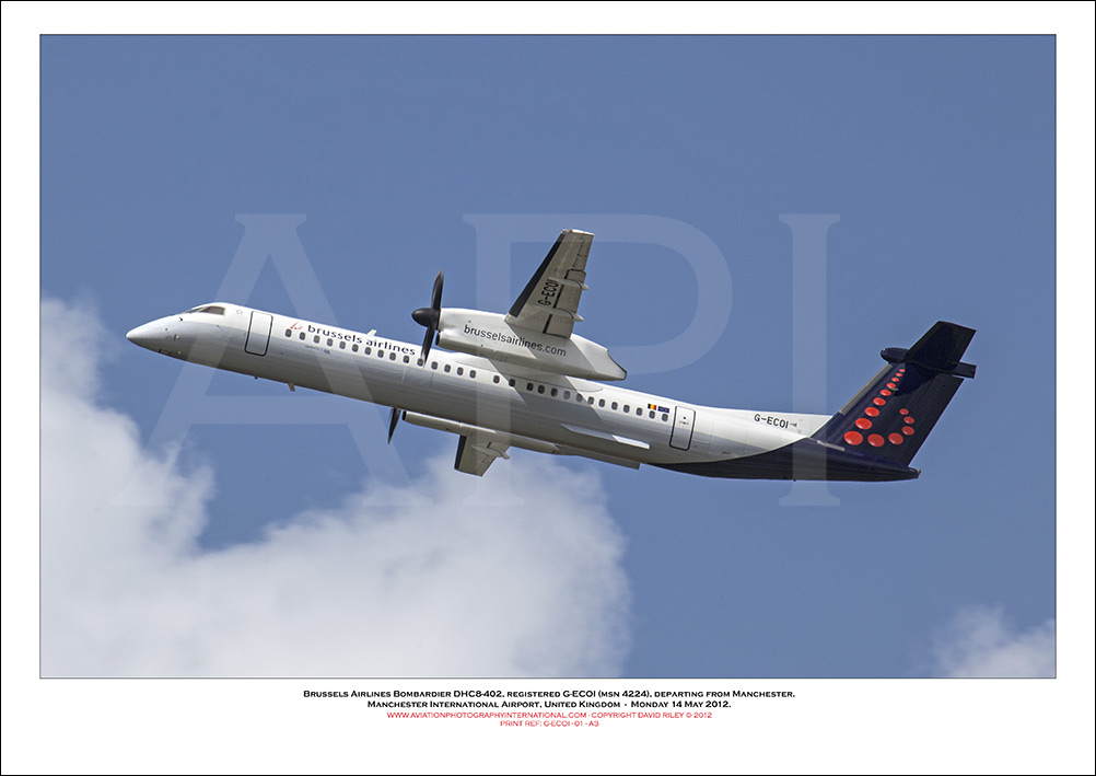 G-ECOI - Brussels Airlines Bombardier DHC8-402  (Msn 4224)) - 01