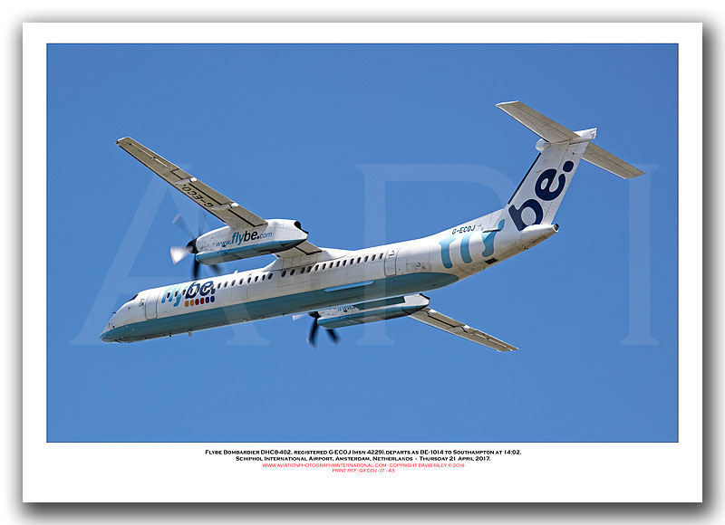 G-ECOJ - Flybe Bombardier DHC8-402  (Msn 4229) - 01