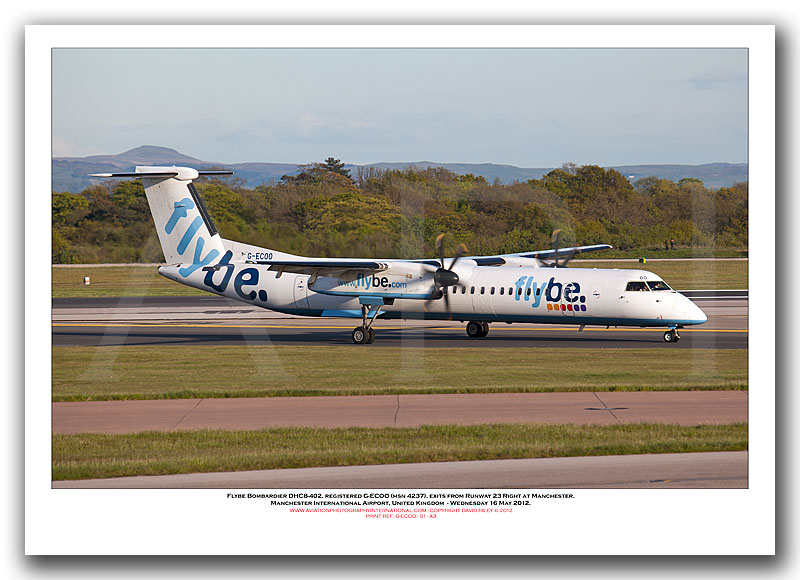 G-ECOO - Flybe Bombardier DHC8-402  (Msn 4237) - 01