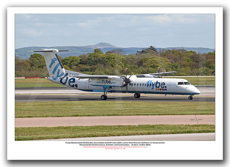 G-ECOT - Flybe Bombardier DHC8-402  (Msn 4251) - 01