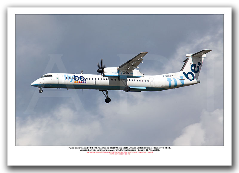 G-ECOT - Flybe Bombardier DHC8-402  (Msn 4251) - 03