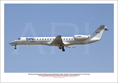 G-EMBI - BMI Regional Embraer ERJ-145EP (Msn 145126) - 01
