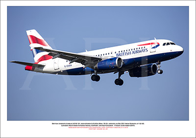  G-EUOA - British Airways Airbus A319-131 (Msn 1513 ) - 02