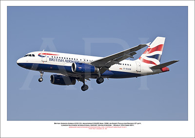  G-EUOD - British Airways Airbus A319-131 (Msn 1558 ) - 01