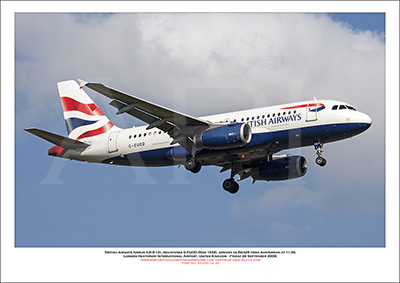  G-EUOD - British Airways Airbus A319-131 (Msn 1558 ) - 03