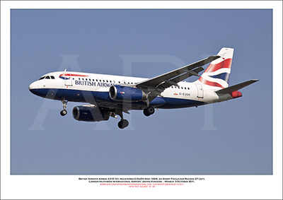  G-EUOH - British Airways Airbus A319-131 (Msn 1604 ) - 01