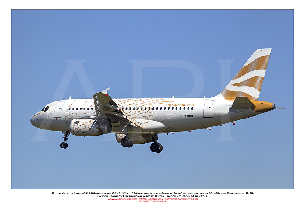 G-EUOH - British Airways Airbus A319-131 (Msn 1604 ) - 02