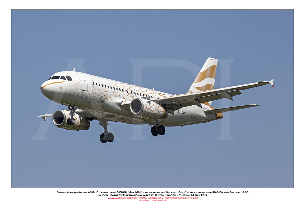  G-EUOH - British Airways Airbus A319-131 (Msn 1604 ) - 03