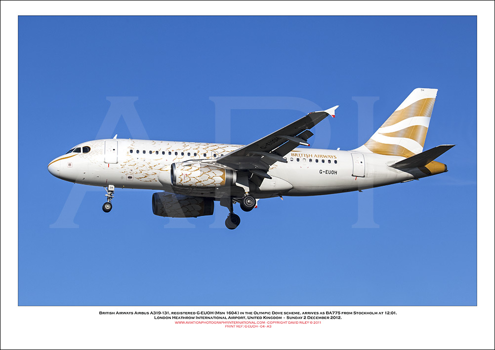  G-EUOH - British Airways Airbus A319-131 (Msn 1604 ) - 04