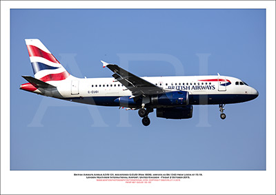  G-EUOI - British Airways Airbus A319-131 (Msn 1606 ) - 03