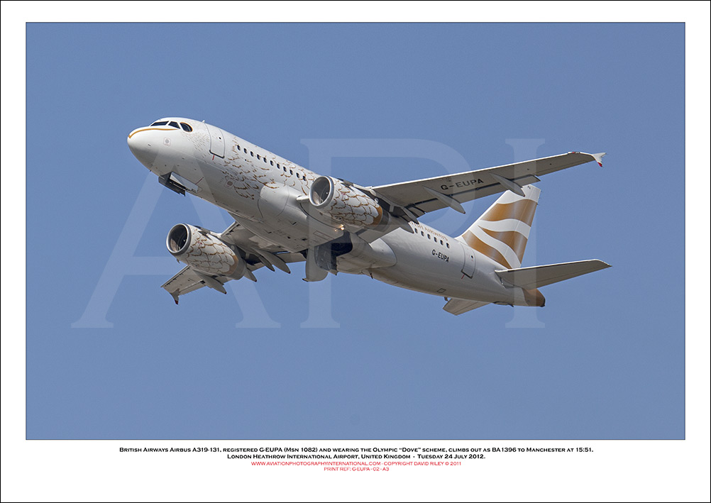  G-EUPA - British Airways Airbus A319-131 (Msn 1082 ) - 02