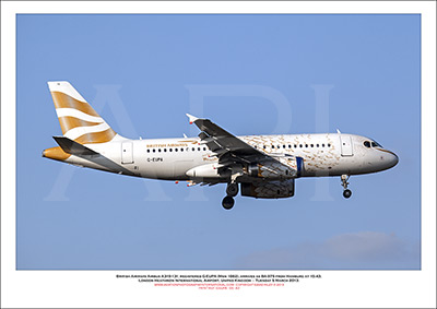  G-EUPA - British Airways Airbus A319-131 (Msn 1082 ) - 05