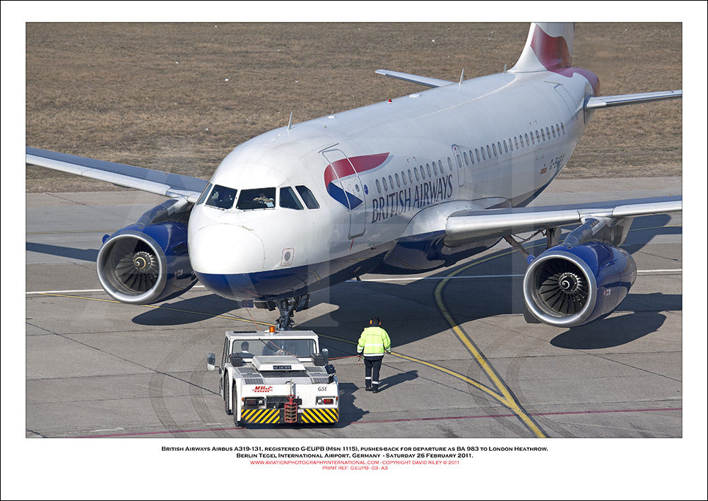  G-EUPB - British Airways Airbus A319-131 (Msn 1115 ) - 03