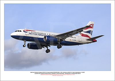  G-EUPB - British Airways Airbus A319-131 (Msn 1115 ) - 04