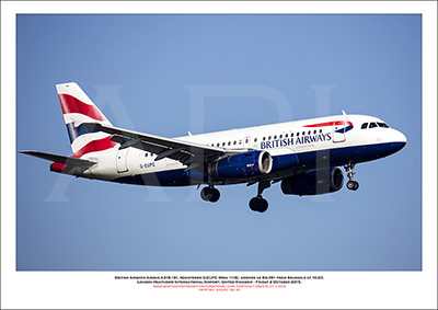  G-EUPC - British Airways Airbus A319-131 (Msn 1118 ) - 04