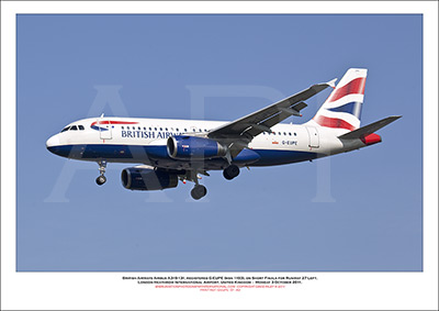  G-EUPE - British Airways Airbus A319-131 (Msn 1193 ) - 01