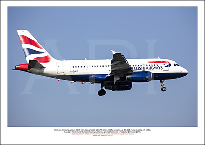  G-EUPF - British Airways Airbus A319-131 (Msn 1197 ) - 05