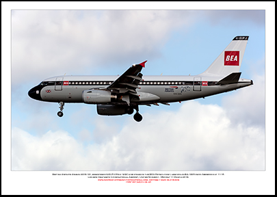  G-EUPJ - British Airways (Retro BEA Livery) Airbus A319-131 (Msn 1232 ) - 04