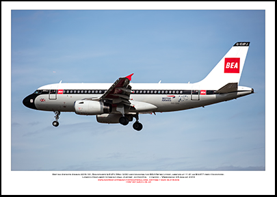  G-EUPJ - British Airways (Retro BEA Livery) Airbus A319-131 (Msn 1232 ) - 05