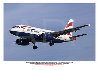  G-EUPL - British Airways Airbus A319-131 (Msn 1239 ) - 02