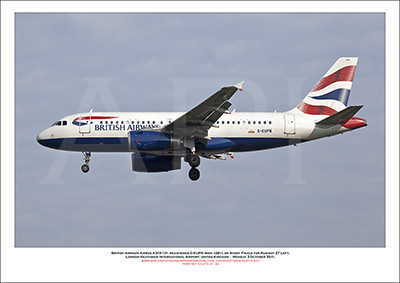  G-EUPN - British Airways Airbus A319-131 (Msn 1261 ) - 01