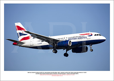  G-EUPN - British Airways Airbus A319-131 (Msn 1261 ) - 04