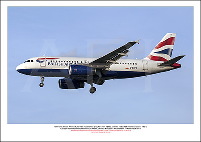  G-EUPO - British Airways Airbus A319-131 (Msn 1279 ) - 02