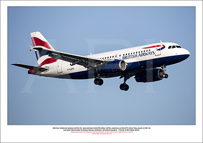  G-EUPO - British Airways Airbus A319-131 (Msn 1279 ) - 04