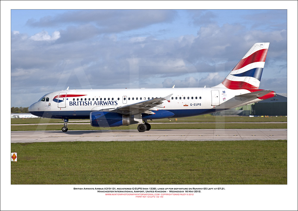  G-EUPS - British Airways Airbus A319-131 (Msn 1338 ) - 02