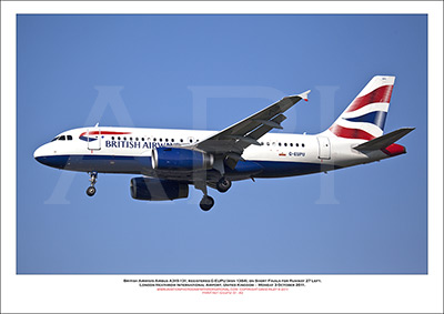  G-EUPU - British Airways Airbus A319-131 (Msn 1384) - 01