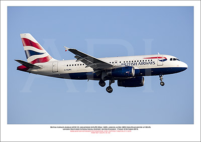  G-EUPX - British Airways Airbus A319-131 (Msn 1445) - 05