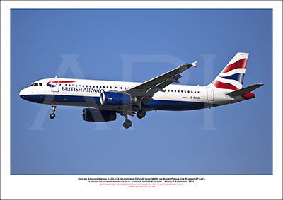 G-EUUB - British Airways Airbus A320-232 (Msn 1689) - 01