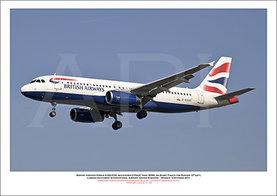G-EUUC - British Airways Airbus A320-232 (Msn 1696) - 01