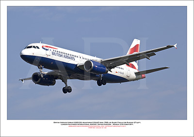 G-EUUD - British Airways Airbus A320-232 (Msn 1760) - 01